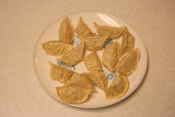 Step 1 - Thaw Jiaozi