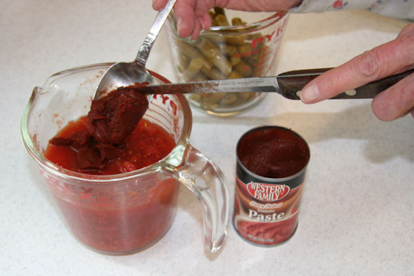 Step 10 - Add Tomato Paste