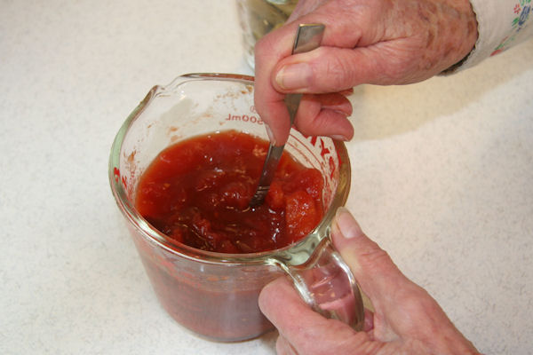 Step 11 - Mix Tomato Paste 