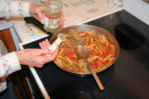 Step 16 - Add Oregano 