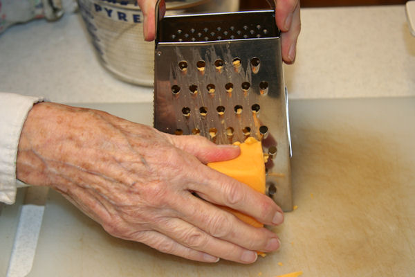 Step 4 - Grate Cheese