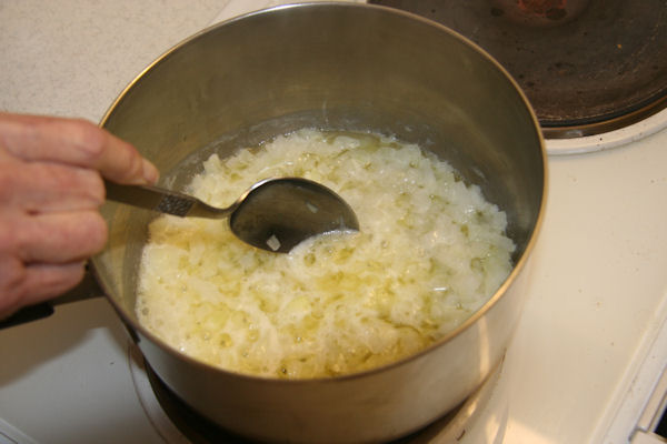Step 9 - Stir and Cook