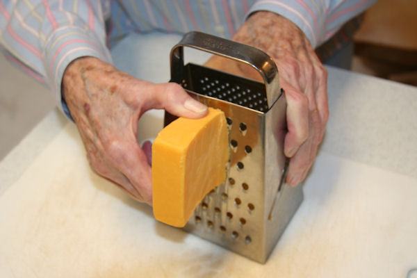 Step 3 - Grate Cheese