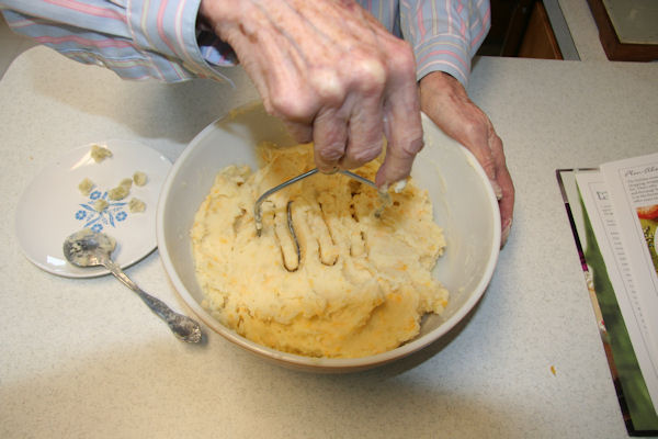 Step 12 - Mash Potatoes