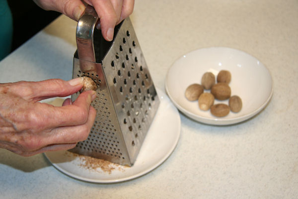 Step 2 - Grate Nutmeg