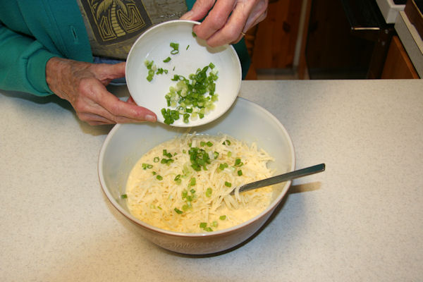 Step 18 - Add Green Onions