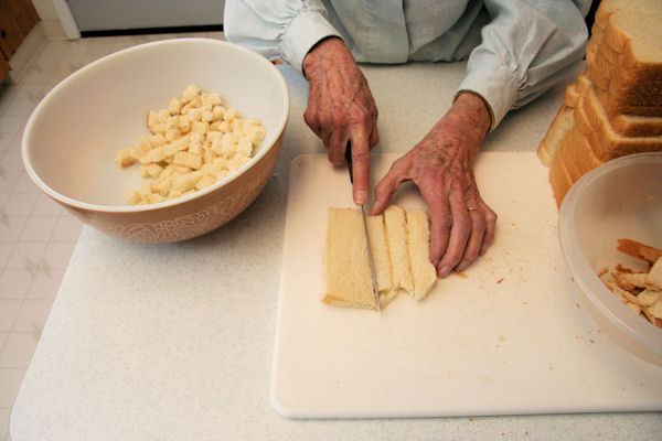 Step 3 - Slice the Bread