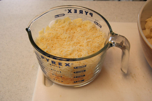 Step 7 - Grated Cheeses