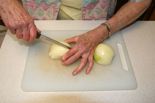 Step 2 - Slice Onion