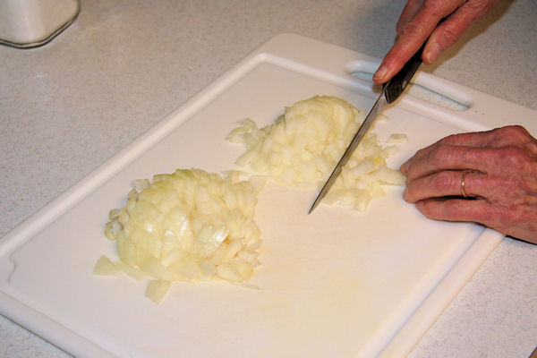 Step 3 - Cut Onion