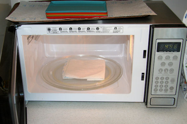 Step 6 - Microwave Tortilla