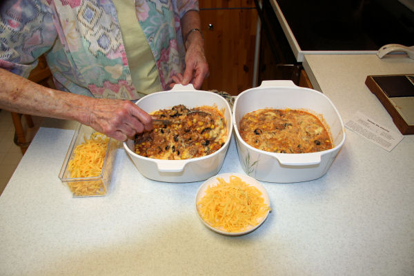 Step 12 - Stir the Casserole 