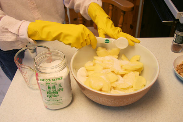 Step 7 - Add Starch to Apples