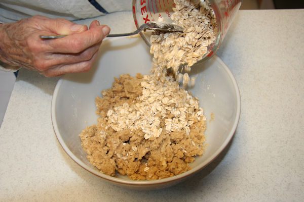 Step 21 - Add Rolled Oats