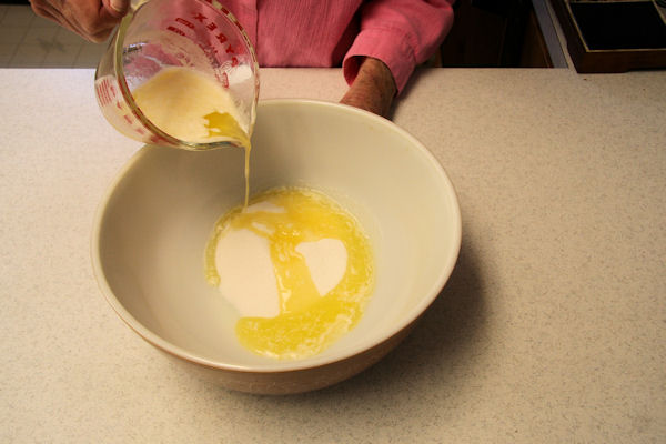 Step 6 - Add Melted Butter
