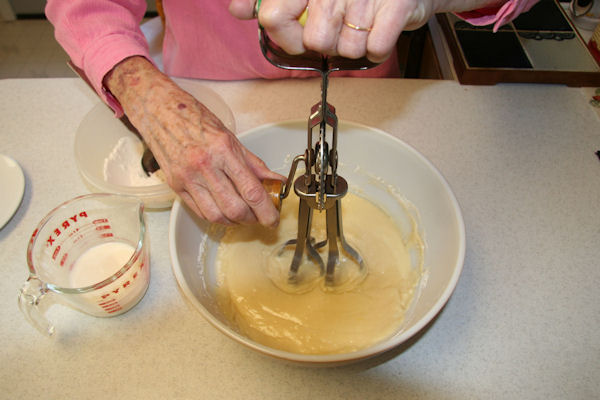 Step 17 - Mix up Batter