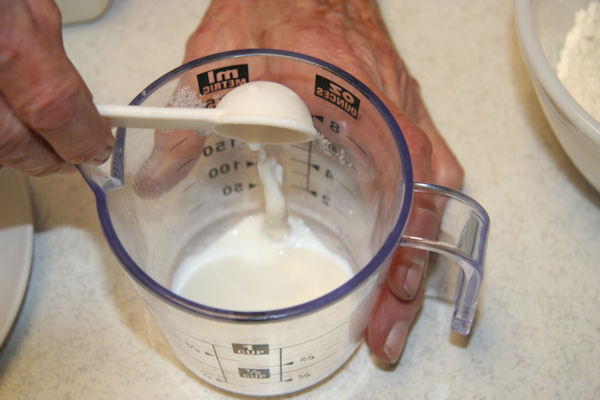 Step 23 - Measure Milk