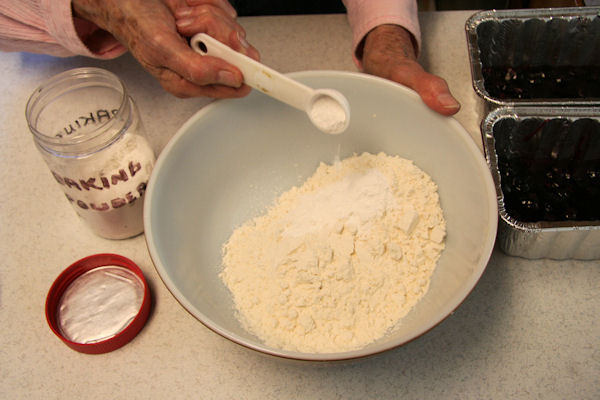 Step 12 - Add Baking Powder