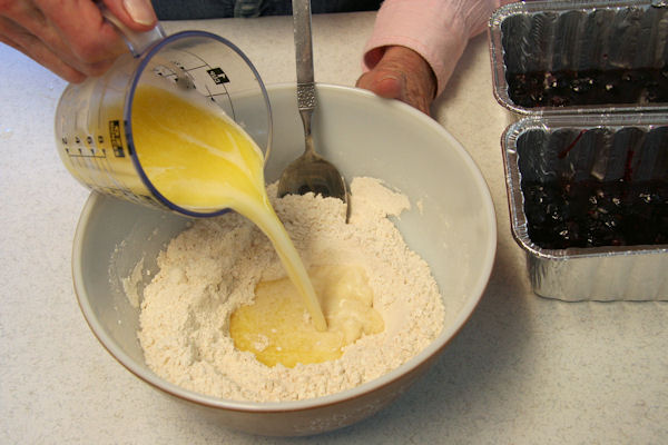 Step 19 - Milk Mixture into Bowl