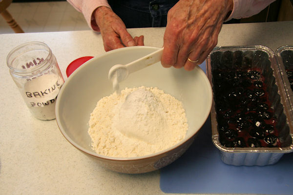 Step 11 - Add Baking Powder