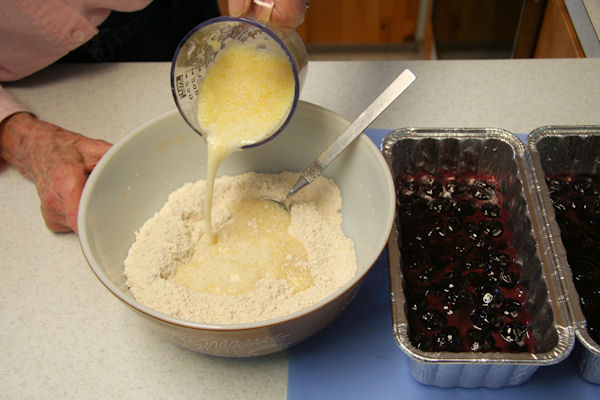 Step 19 - Milk Mixture into Bowl