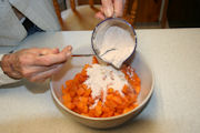 Making Apricot Crisp, Step 11