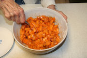 Making Apricot Crisp, Step 12