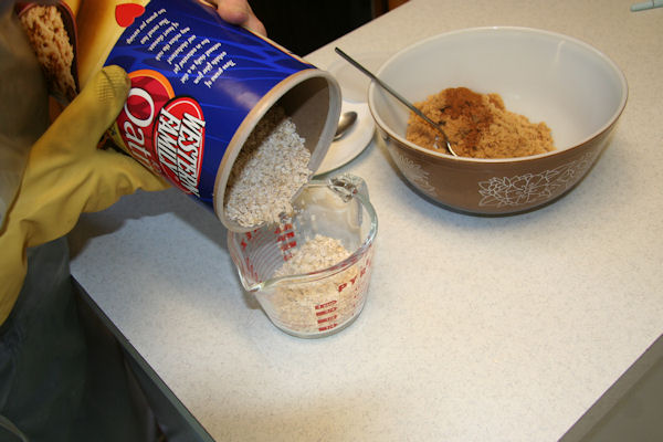 Step 15 - Measure Oatmeal
