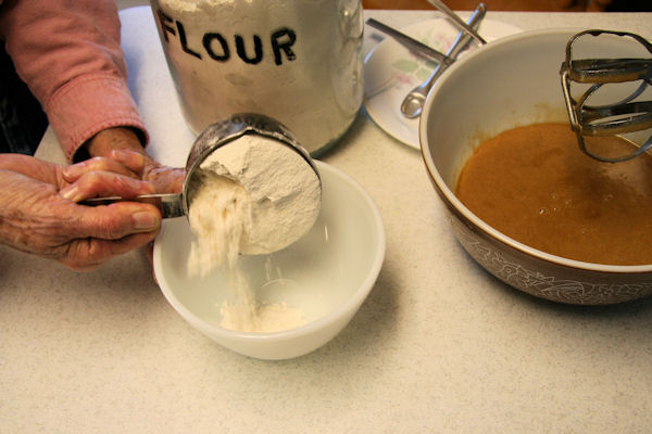 Step 11 - Measure Flour