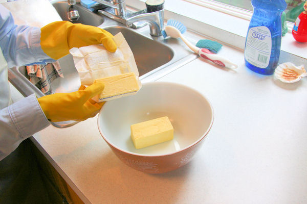 Step 1 - Two Cubes of Butter or Margarine 