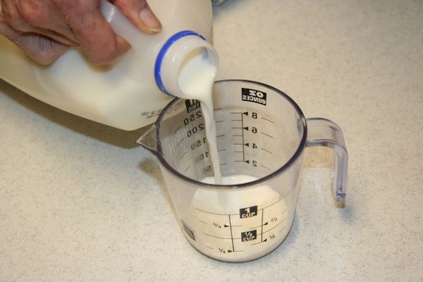 Step 8 - Measure Milk