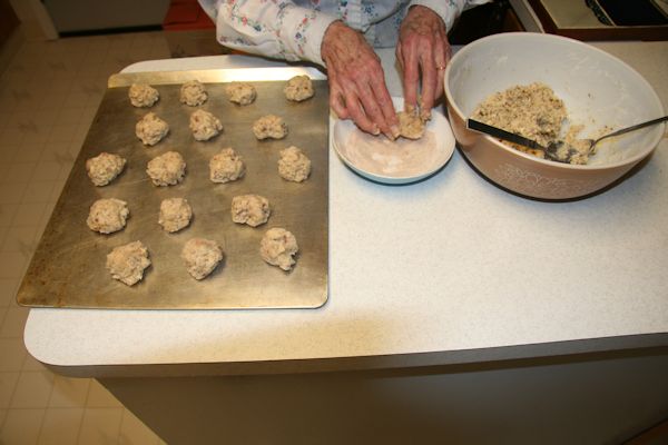 Step 16 - Onto Cookie Sheet