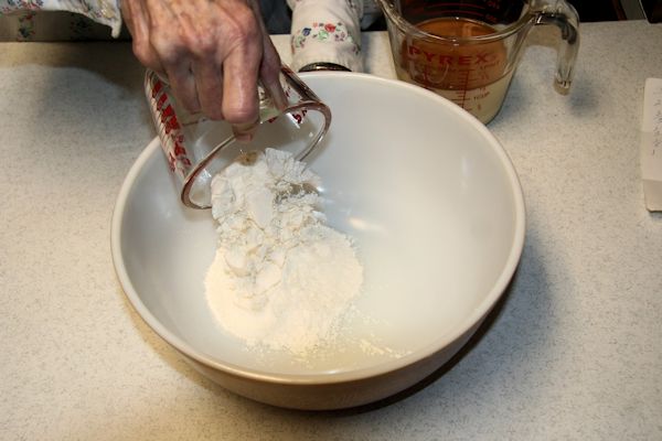Step 9 - Flour to Bowl