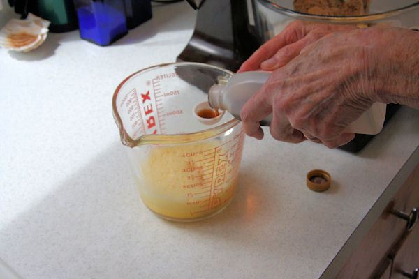 Step 9 - Add Vanilla to the Eggs