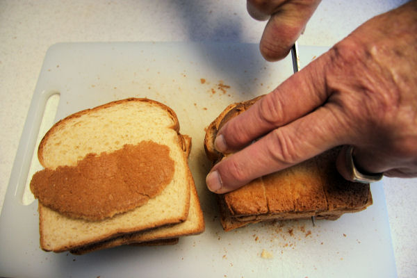 Step 2 -  Slice the Bread