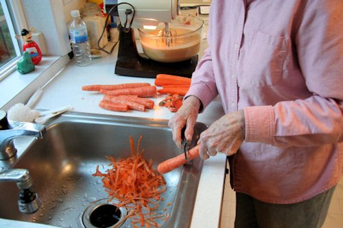 Step 2 - Peel the Carrots