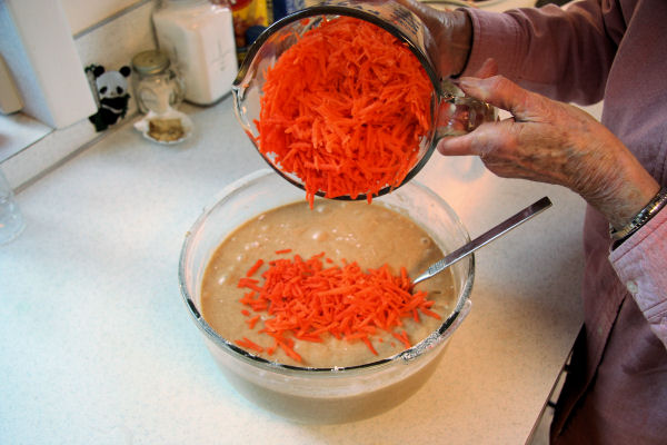 Step 15 - Add the Grated Carrot 