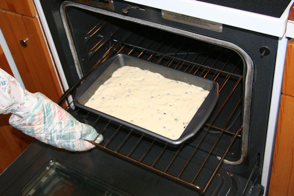 Step 20 - Into the Oven