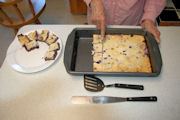 Blueberry Cheesecake Bars, Step 22