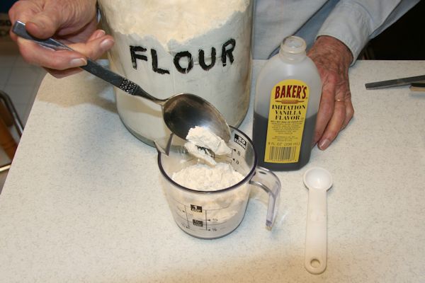 Step 18 - Measure Flour