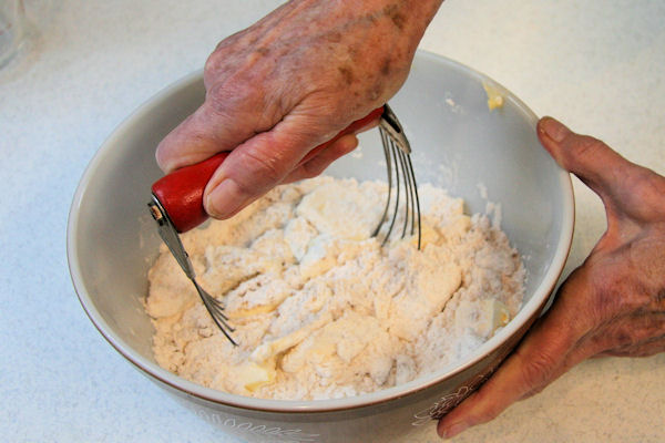 Step 5 - Crumble Flour Mixture 