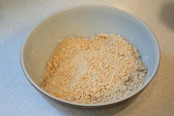 Step 7 - Crumbled Flour Mixture