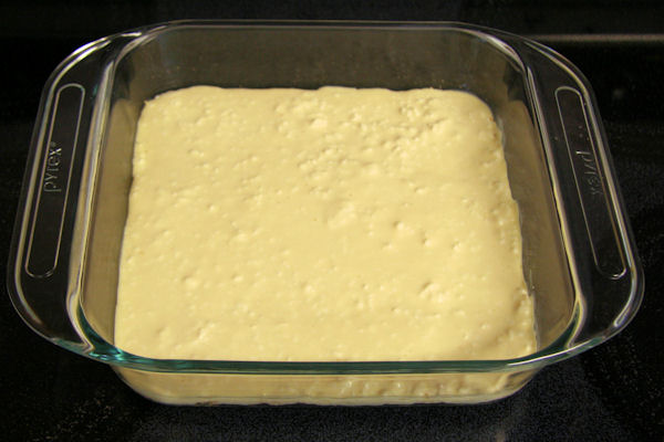 Step 18 - Pour Creamed Cheese 