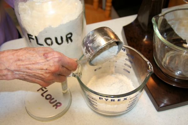 Step 7 - Measure Flour
