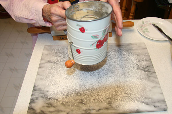 Step 6 - Dust Rolling Board 