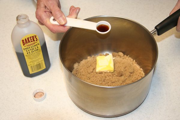 Step 5 - Add Vanilla to Pan