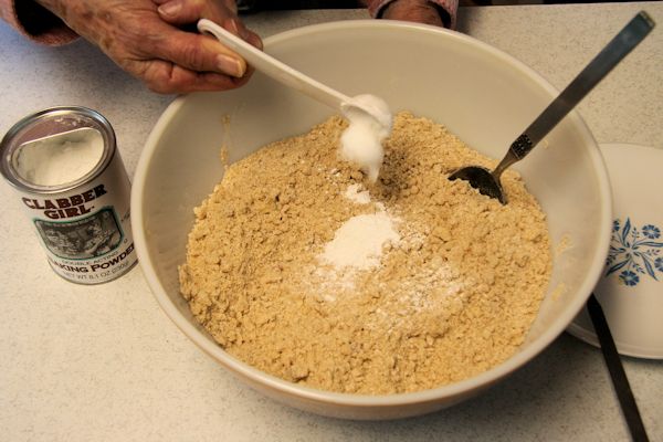 Step 9 - Add Baking Powder
