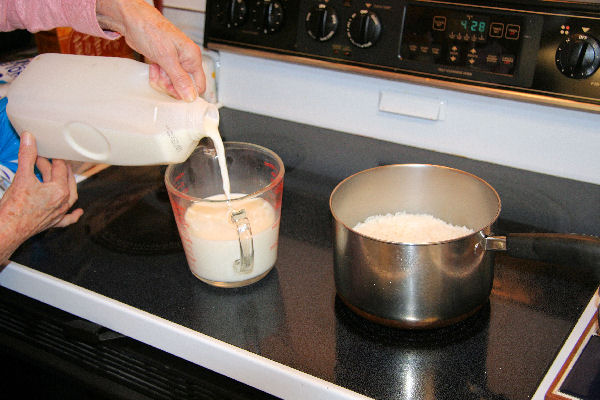 Step 5 - Creamy Rice Pudding 