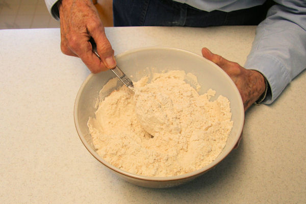 Step 13 - Mix up Flour Mixture