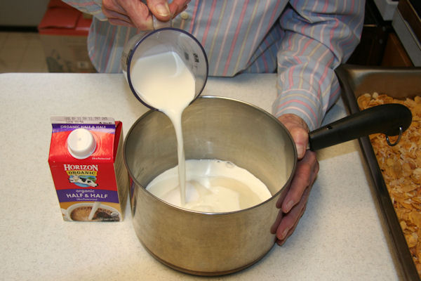 Step 11 - Cream into Pot